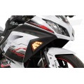 TST Industries Nexus Standard LED Front Turn Signals for Kawasaki Ninja Sportbikes -Type 1